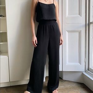 Aritzia Babaton Scala Jumpsuit in black NWT